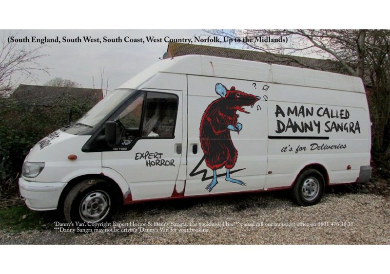 Danny Sangra and Expert Horror t-shirt collaboration for Dover Street Market