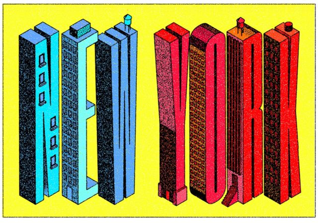 Illustrated post cards by illustrator Steven Wilson